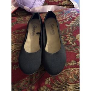 Shimmer By Edl Women's Black Ballet Shoes Size 8.5